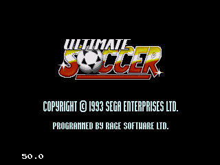 Заставка игры Ultimate Soccer
